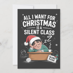 Het enige dat ik voor kerstmis wil is een stille k save the date