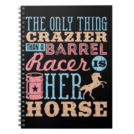 Het enige ding dat overkomt dan een racerpaard met notitieboek (Voorkant)