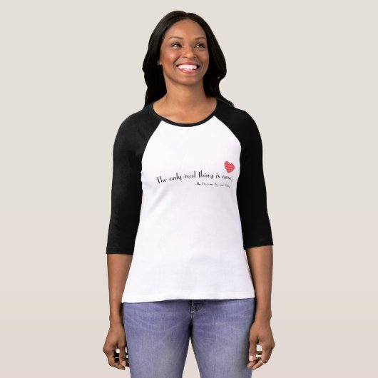 Het enige echte ding is nu T-shirt (Voorkant volledig)