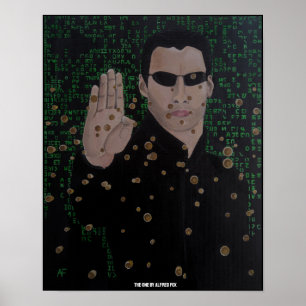 Het enige schilderij van Alfred Fox Poster