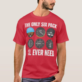 Het enige Si Pack Ill ooit heeft een vliegplan nod T-shirt