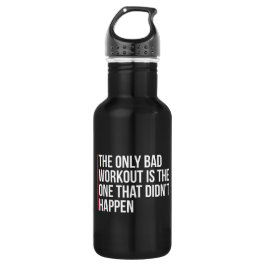 Het enige slechte citaat van de Gym van de Werking Waterfles