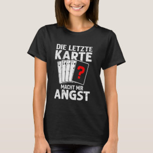 Het enige waar ik bang voor ben is de KAART F T-shirt