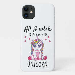 Het enige waar ik naar verlang is een Eenhoorn iPhone 11 Hoesje