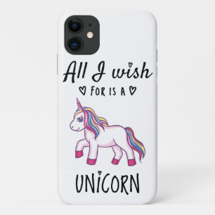 Het enige waar ik naar verlang is een Eenhoorn iPhone 11 Hoesje