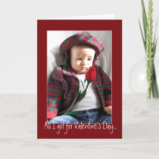 Het enige wat ik heb is dit oude roos feestdagen kaart