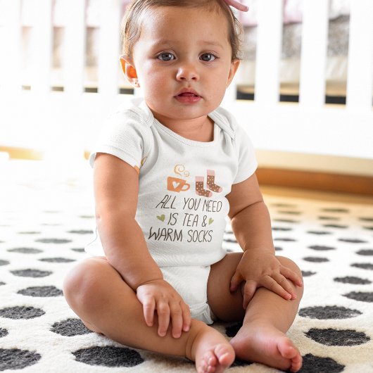 Het enige wat je nodig hebt zijn warme sokken en t romper