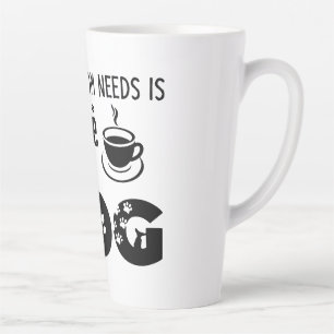 Het enige wat mama nodig heeft is koffie en haar h latte mok