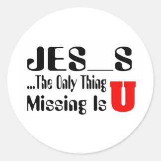 Het enige wat ontbreekt is Christelijke sticker