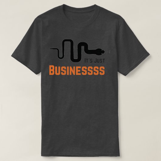 Het enige zakelijke McCombs Snake T-shirt (Design voorkant)