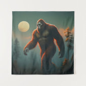 Het Enigma van het Bos: Bigfoot Wandkleed (Voorkant)