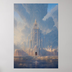 Het Enigmatische fort Poster