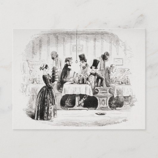 Het entertainment van de heer Guppy Briefkaart (Voorkant)