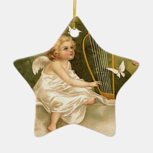 Het enthousiasme voor het leven keramisch ornament (Voorkant)