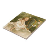 Het enthousiasme voor het leven tegeltje (Zijkant)