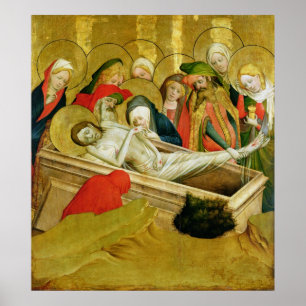 Het Entombment, paneel van de St. Thomas Poster