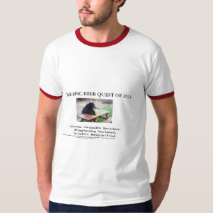 Het Epic Beer Quest van 2014 T-shirt