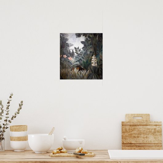 Het Equatoriaal Oerwoud Poster (Keuken)