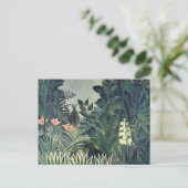 Het Equatoriaal Oerwoud van Henri Rousseau Briefkaart (Staand voorkant)