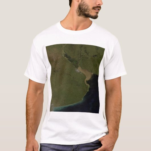 Het estuarium van de Rio de la Plata T-shirt (Voorkant)