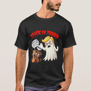 Het eten van de honden truc of Trump Funny Trump 2 T-shirt