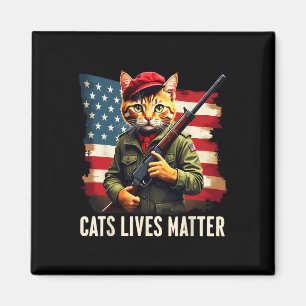 Het eten van katten Levens Probleem Grappig Donald Magneet