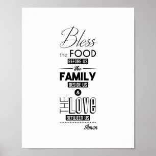 Het eten voor ons de familie naast ons... poster