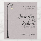 Het etiket van de grote Easy Weddenschap (Enkel label)