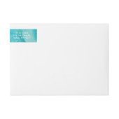 Het Etiket van het Adres van de Terugkeer van het  (Voorkant)