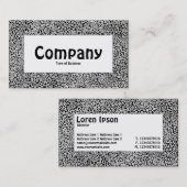 Het Etiket van het centrum - Complex Netwerk 02 Visitekaartje (Voorkant / Achterkant)