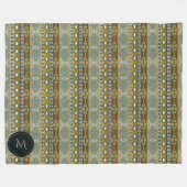 het etnische zuidoosten fleece deken (Voorkant (Horizontaal))