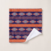 Het etnische Zuidwestelijke stammenpatroon. Bad Handdoek (Wasdoekje)