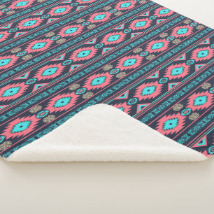 Het etnische Zuidwestelijke stammenpatroon. Sherpa Deken