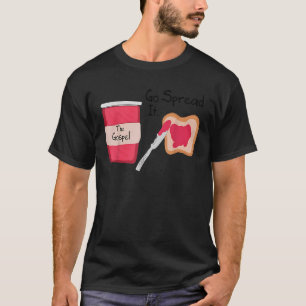 Het evangelie gaat het verspreiden t-shirt