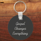 Het evangelie verandert alles Sleutelhanger (Voorkant)