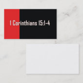 Het evangelie Visitekaartje (Voorkant / Achterkant)