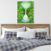 Het Everduurzame regenwoud 1997 Canvas Afdruk (Insitu (Slaapkamer))