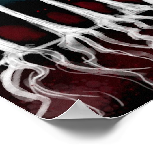 Het externe bos poster (Hoek)