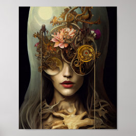 Het Eyepiece Surreal Fantasy Art Poster