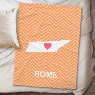 Het Facultatieve Hart van de Liefde van de Staat Fleece Deken