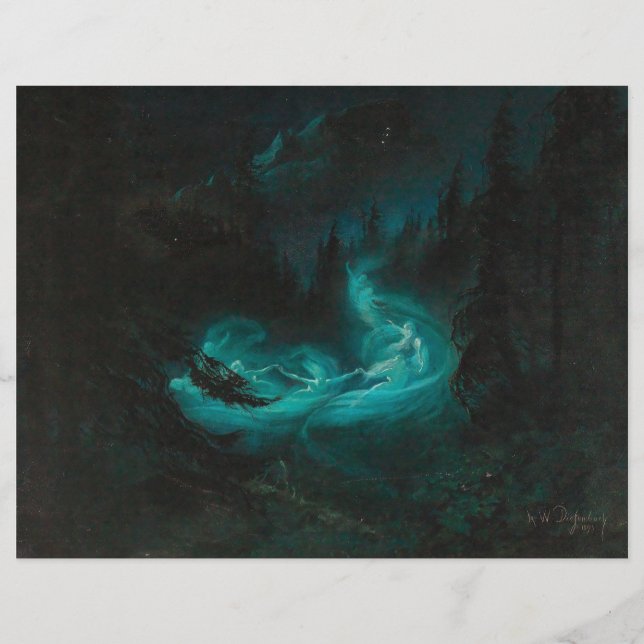 Het Fairy Dance Scrapbook Papier (Voorkant)