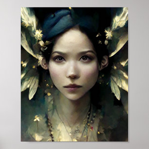 Het Fairy Gaze Fantasy Art Poster