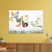 Het Fairy Queen's Carriage | Elf World Canvas Afdruk (Insitu (Woonkamer))