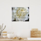 Het Faith Psalm door WarriorsCreed Poster (Keuken)