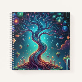 Het fantastische bos - denkbeeldige reizen notitieboek