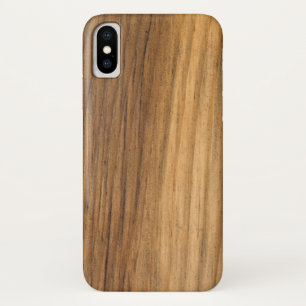 Het Faux Gebeëindigde Hout van de Schuur iPhone X Hoesje