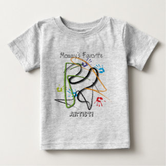 Het favoriete artistieke T-shirt van mama