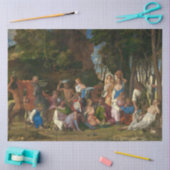 Het feest der goden (door Giovanni Bellini) Tissuepapier (Craft)