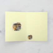 Het feesten de Aardeekhoorn dankt u Bedankkaart (Binnen)