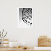 Het Ferris Wheel: Tokio, Japan Poster (Keuken)